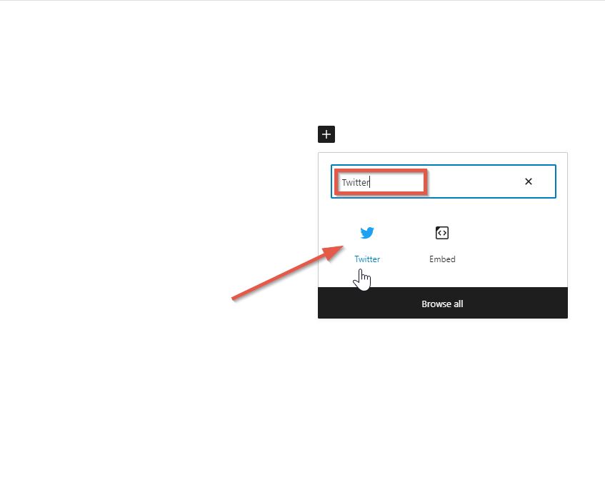 Add Twitter Feed to WordPress Website without Any Tool Step 2