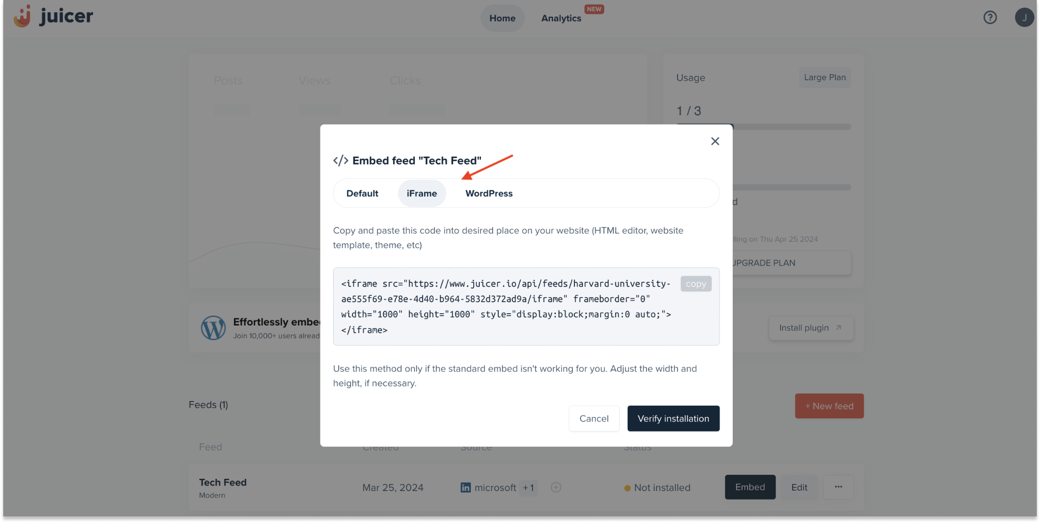 How to Add a LinkedIn Feed to Shopify Website