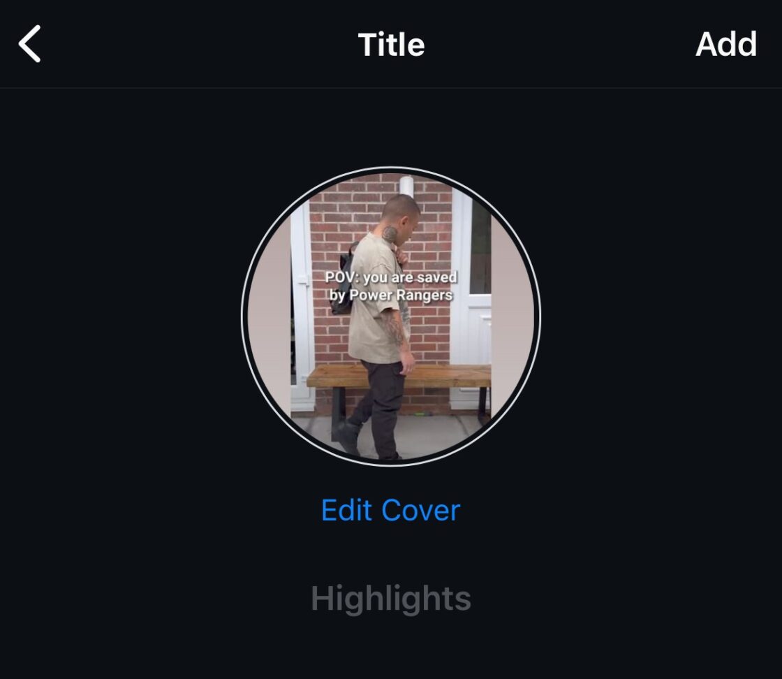 How to Create Instagram Stories Highlights on Your Profile - Step 4