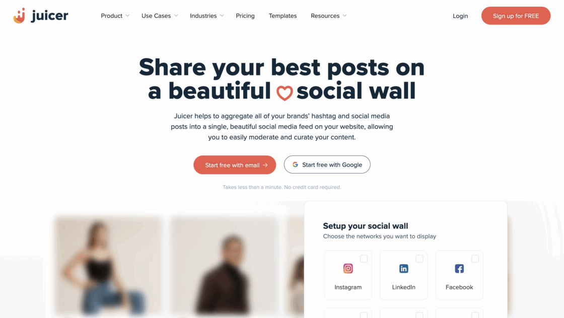 Post moderation in Juicer.io