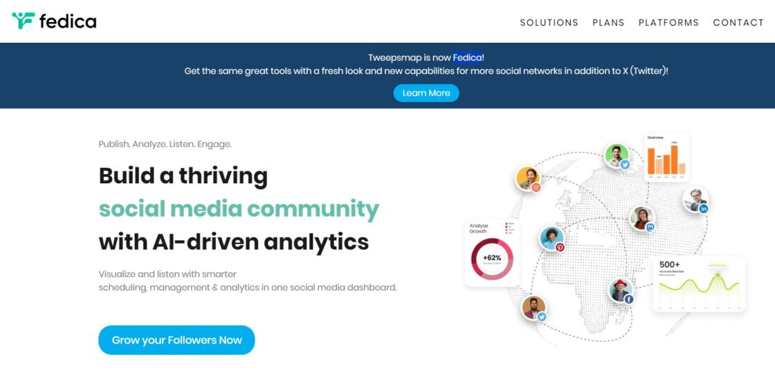 Social Media Analytics Tools for Twitter Performance Monitoring- Fedica