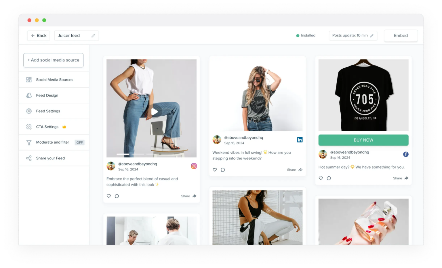 The Top 5 Social Media Wall Plugins for HTML Websites