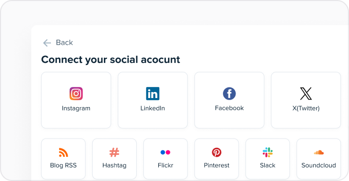 Connect your social account