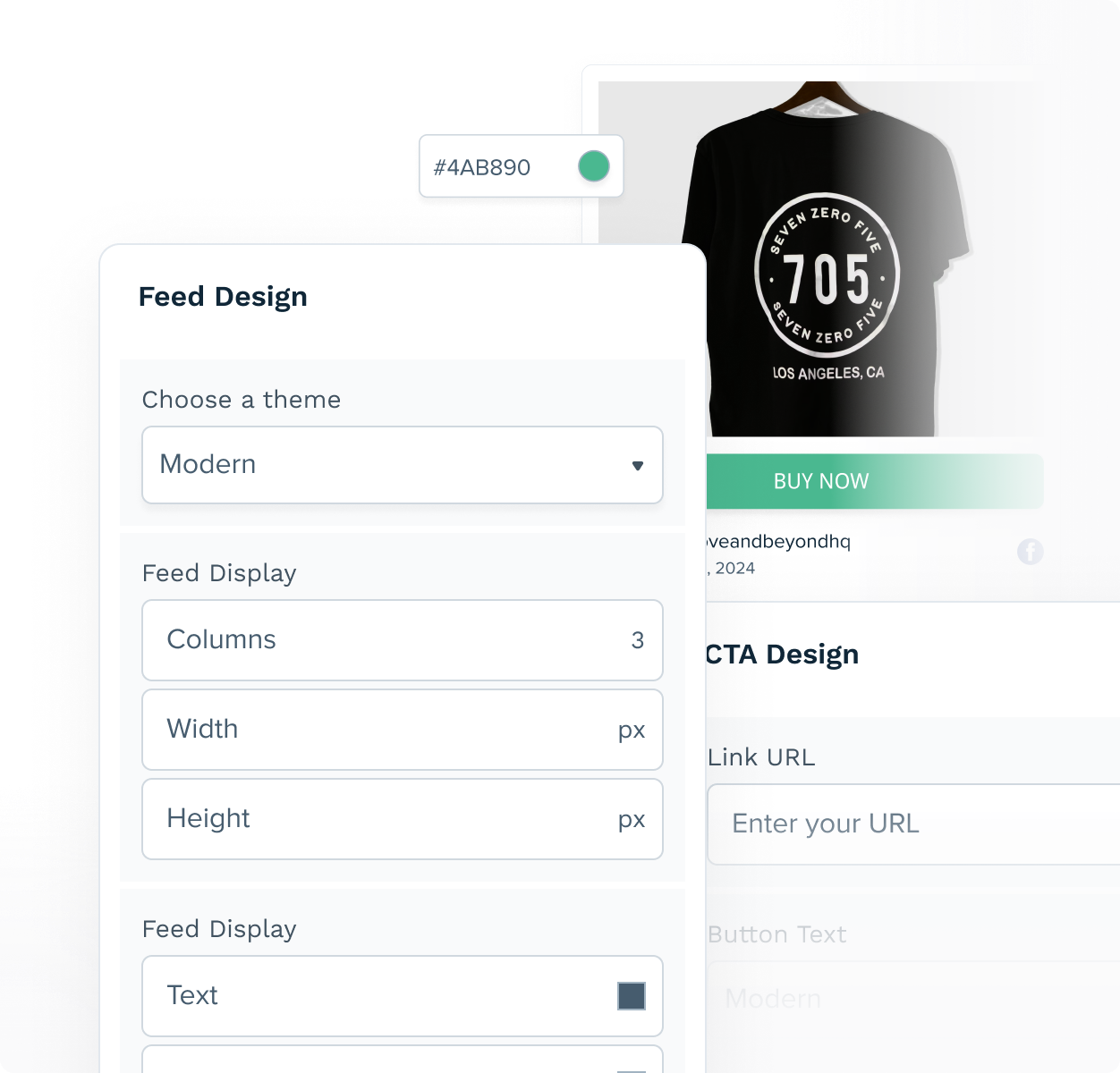 Curation settings