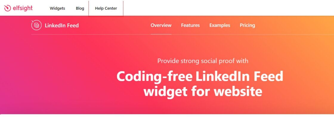 elfsight is a coding free feeds aggregator for LinkedIn