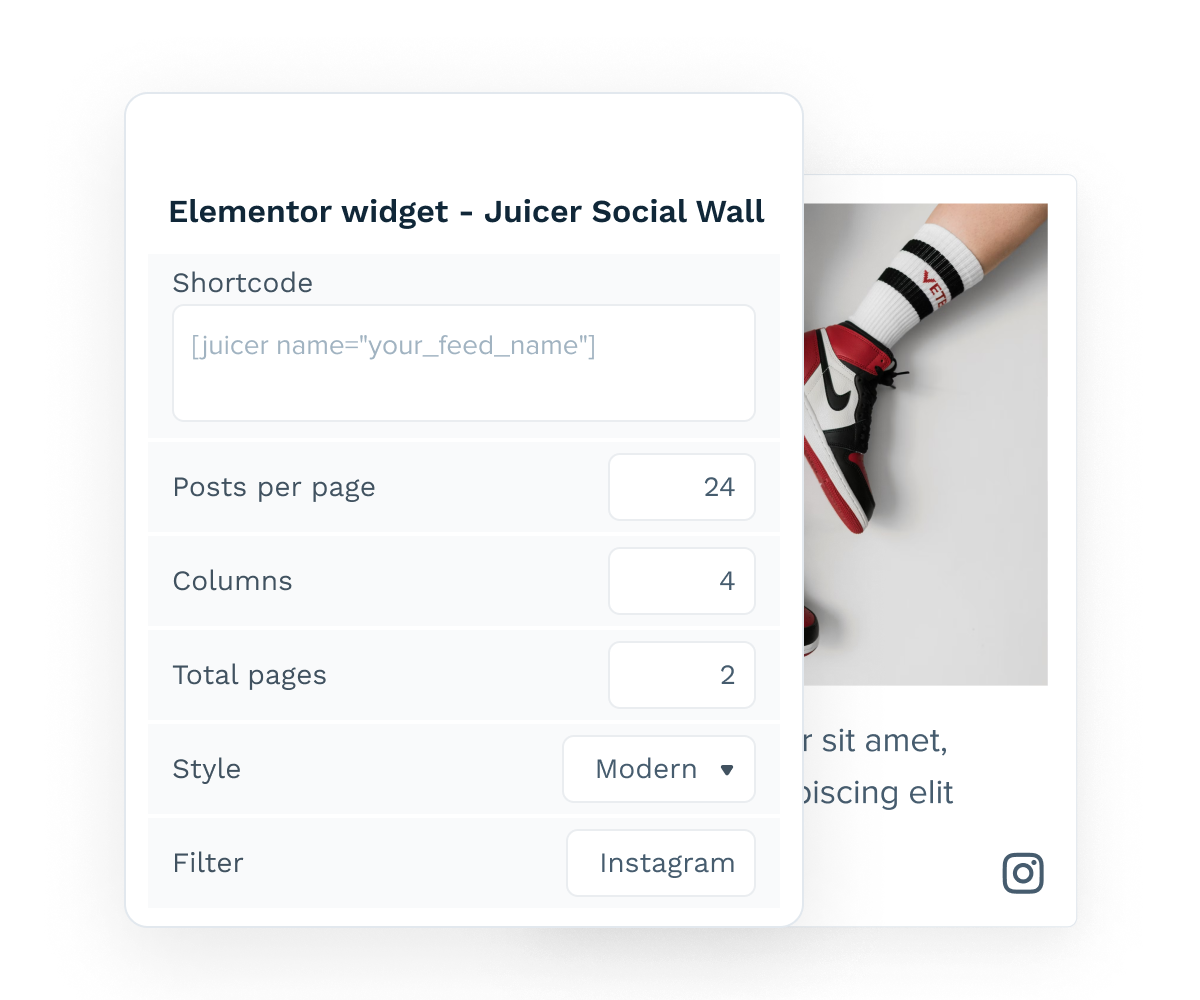 Elementor Social Media Feed Widget​ for Twitter, Instagram, LinkedIn, Facebook, and more